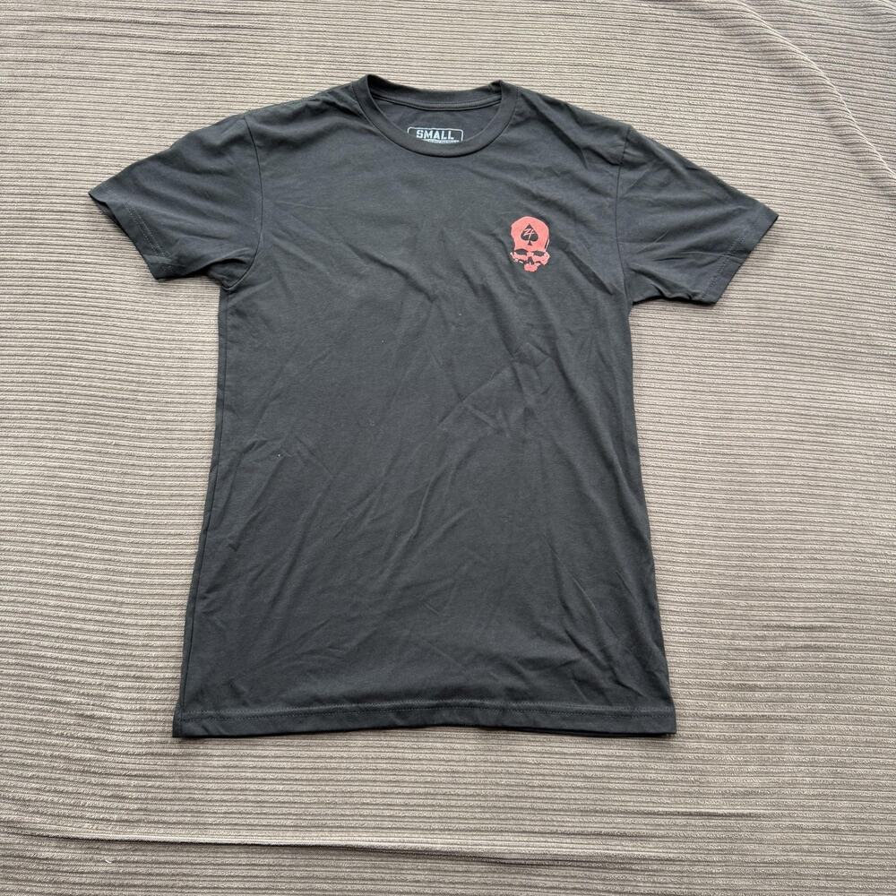 Zero Foxtrot Shirt Mens Small‎ Black Death Fears Him Graphic Tee 1984 Military